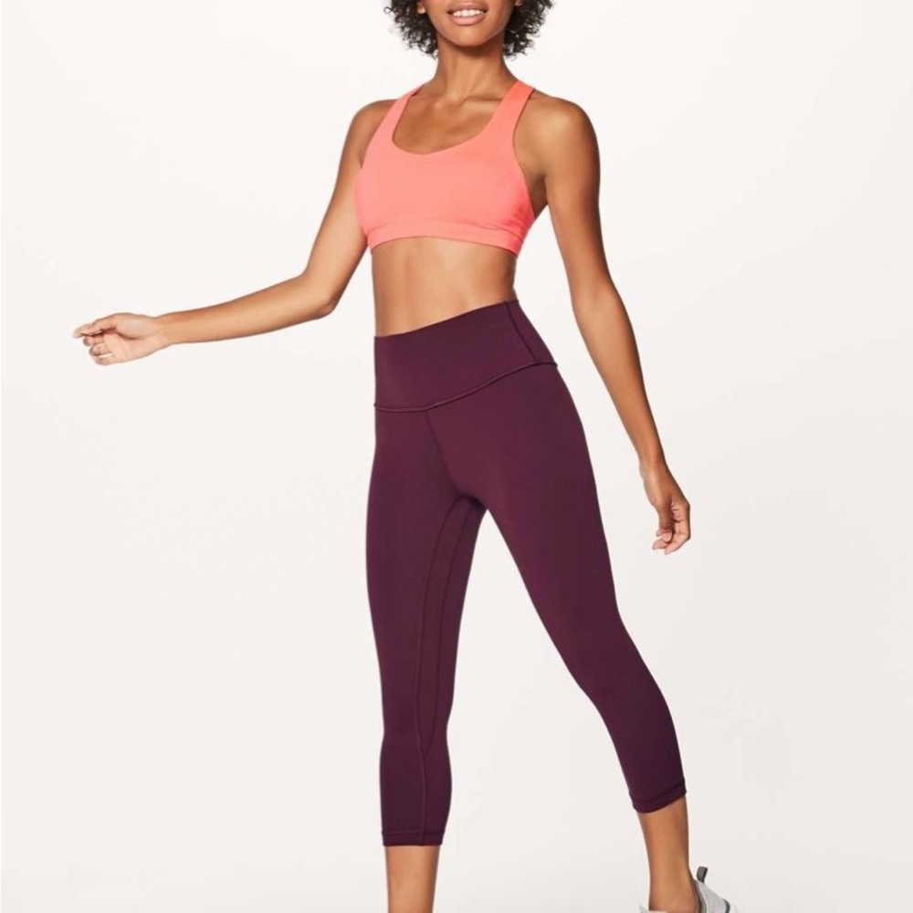 Lululemon Align Leggings 19” Crop Dark Adobe